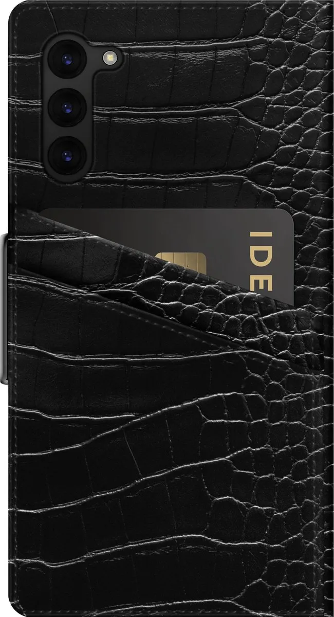 iDeal of Sweden Atelier Wallet Hoesje - Samsung Galaxy S23 Plus - 2 Pasjes - Zwart - afbeelding 4 van 6