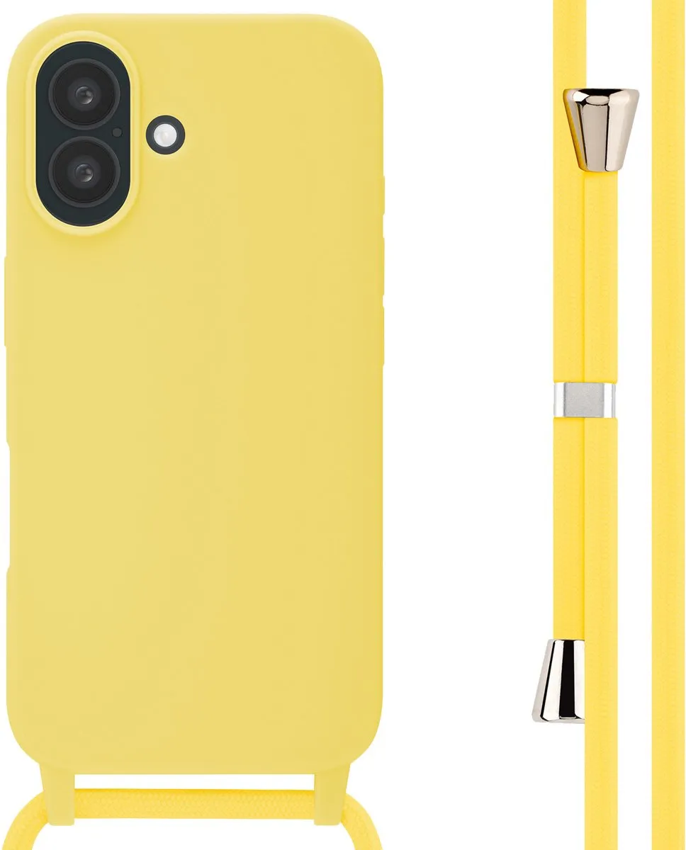 Imoshion iPhone 16 Siliconen Hoesje Geel