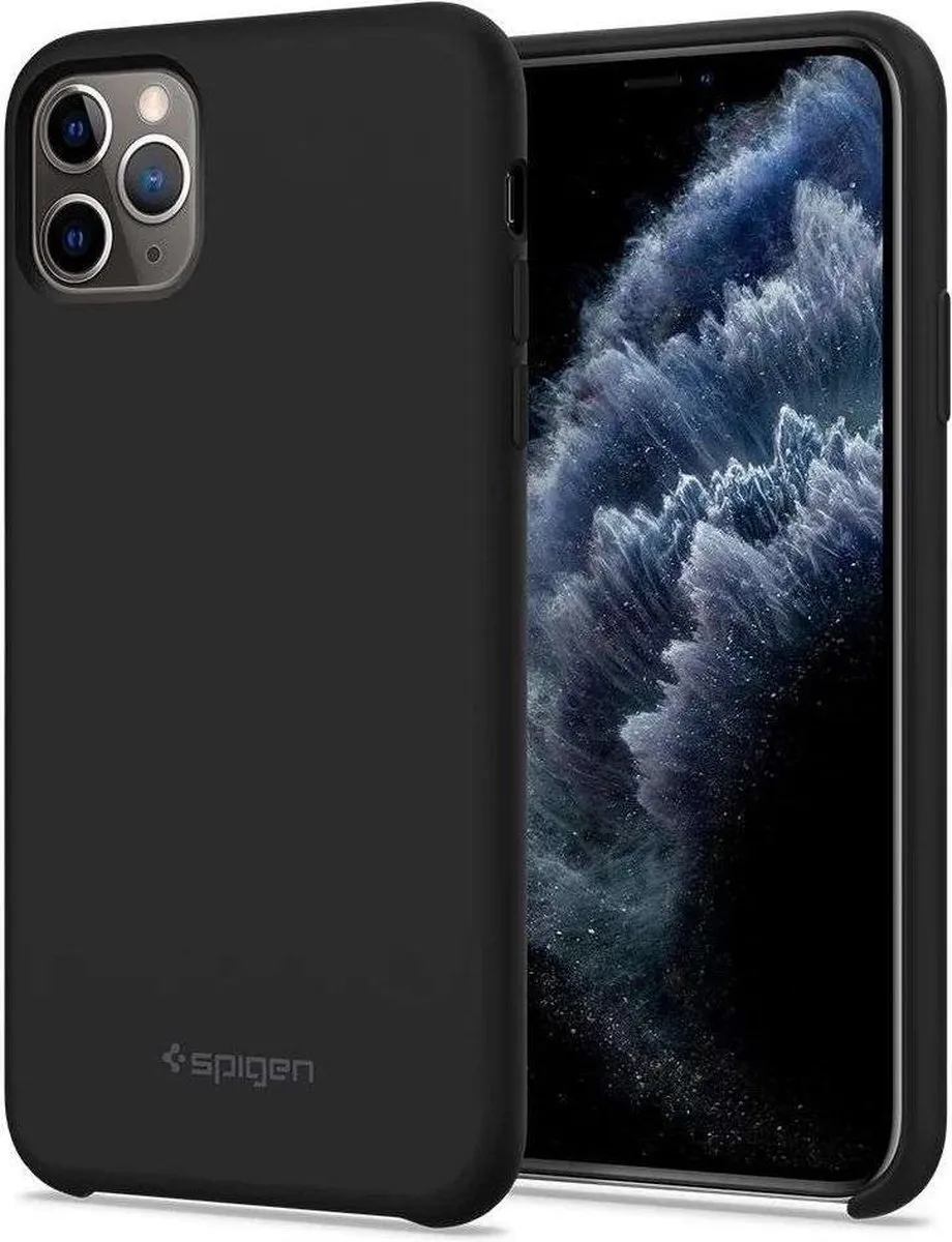 Spigen Silicone Fit iPhone 11 Pro Max Hoesje