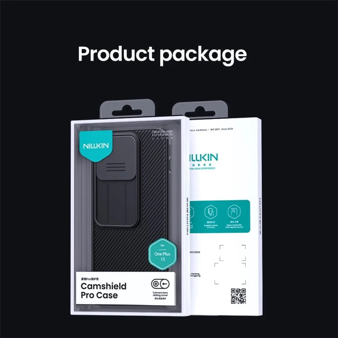 Nillkin CamShield Pro Back Cover OnePlus 15 - Zwart