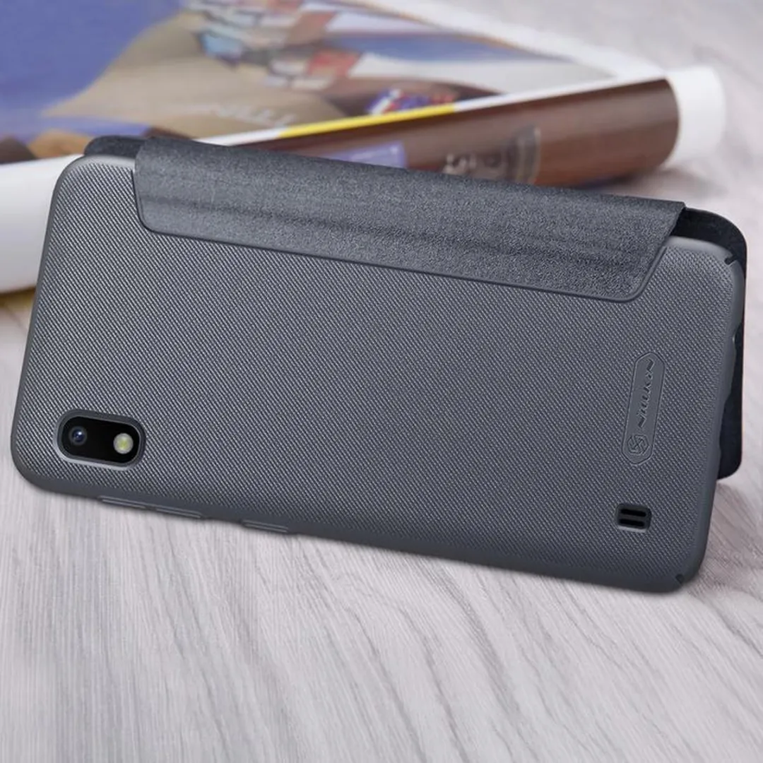 Nillkin New Sparkle Book Case Samsung Galaxy A10 - Zwart - afbeelding 4 van 4