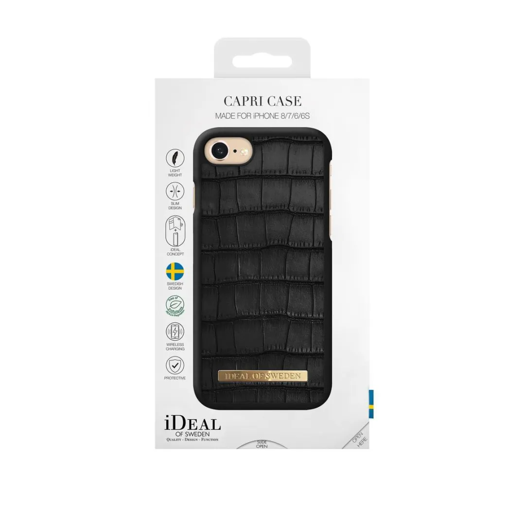 iDeal of Sweden Capri Case iPhone 8/7/6S/6 - Zwart - afbeelding 3 van 4