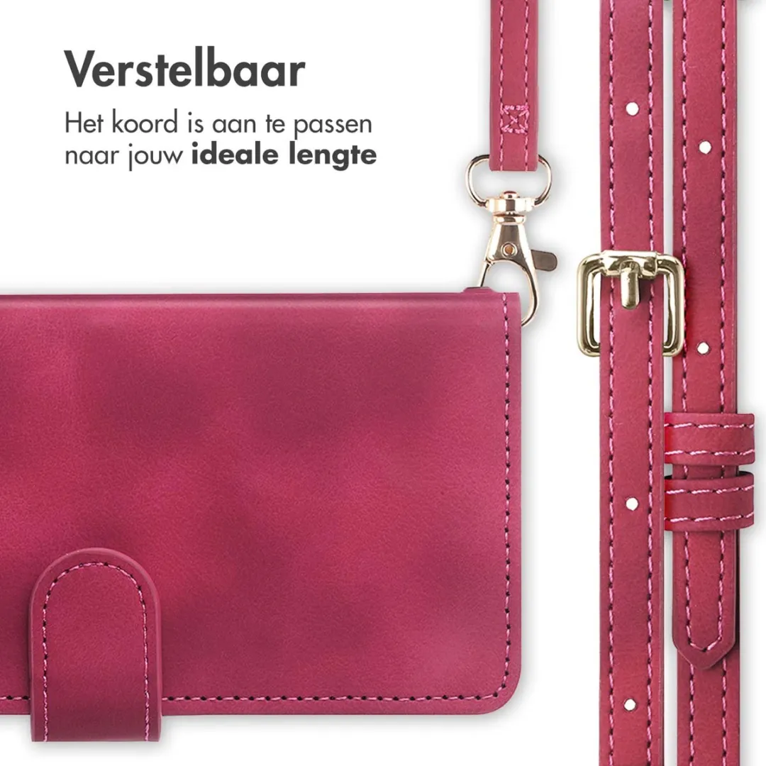 Imoshion Bookcase Hoesje Samsung Galaxy S23 FE - 3 Pasjes - Rood