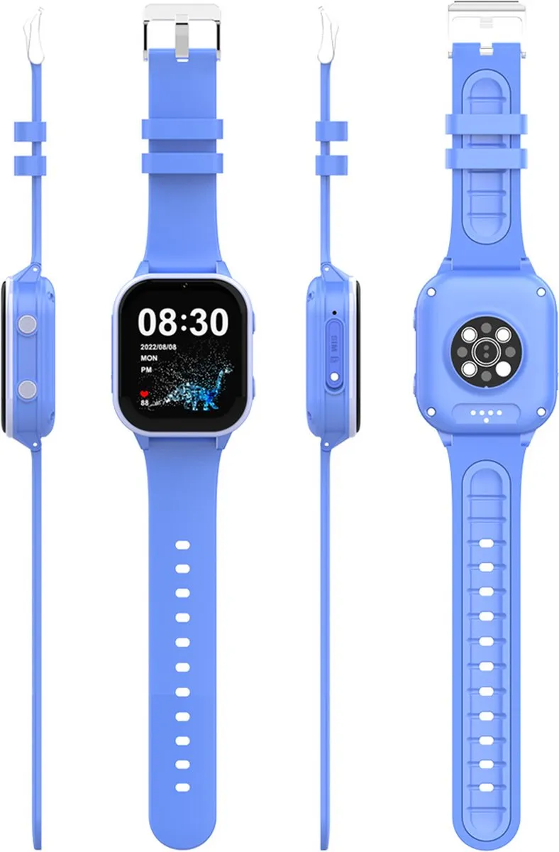 GPSHorlogeKids Edge Pro GPS Horloge - 4G Videobellen - Blauw
