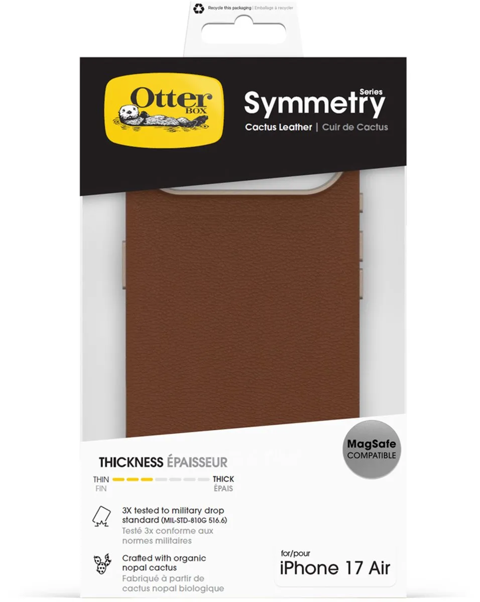 OtterBox Symmetry Cactus iPhone 17 Air Hoesje - Bruin
