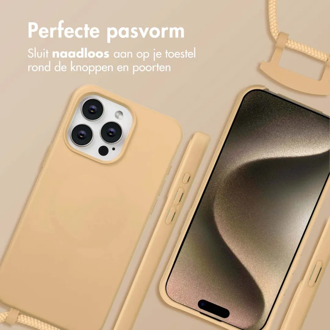 Imoshion Hoesje iPhone 15 Pro Max - Nude Beige - afbeelding 6 van 6