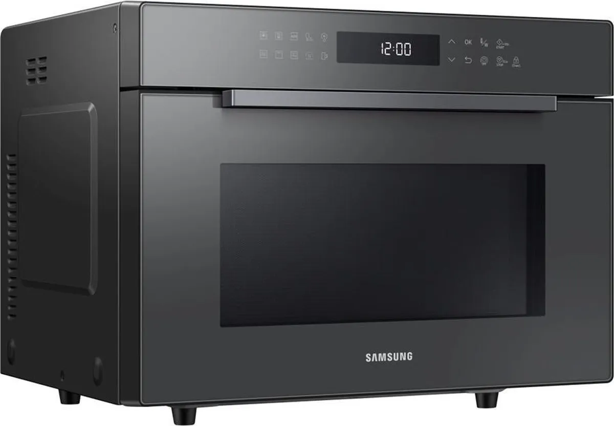 Samsung MC35R8058CC/EN - Combi-magnetron - Zwart - PowerGrill Duo - Airfry - Gemakkelijk schoon te houden