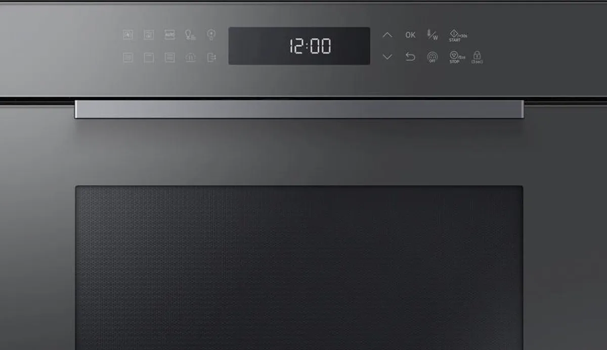 Samsung MC35R8058CC/EN - Combi-magnetron - Zwart - PowerGrill Duo - Airfry - Gemakkelijk schoon te houden