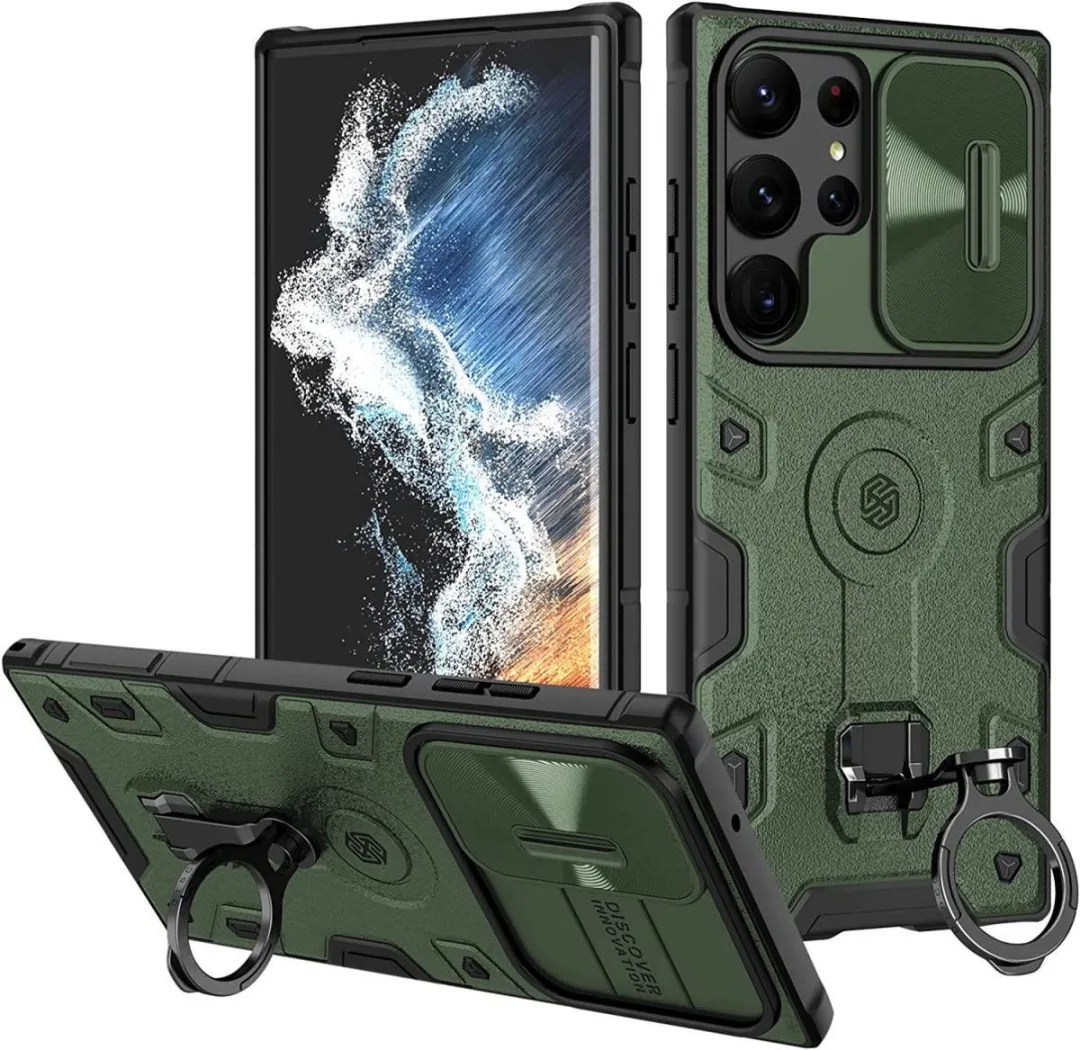Nillkin Armor CamShield Hoesje Groen