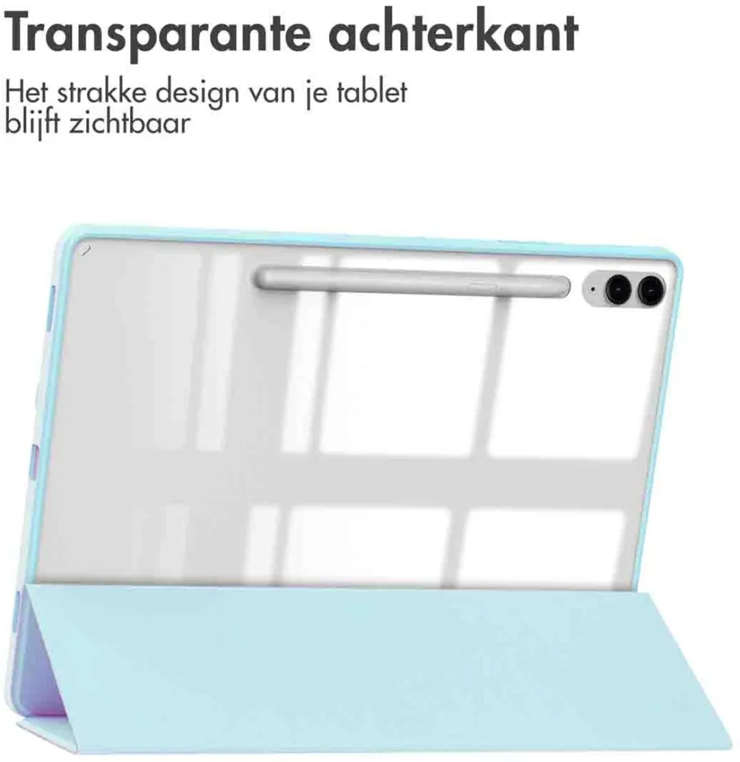 Imoshion SH00067763 Tablethoes - Trifold Hardcase Bookcase - Lichtblauw