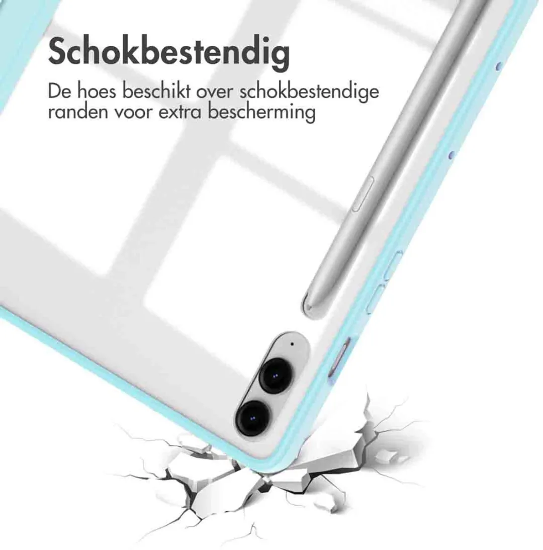 Imoshion SH00067763 Tablethoes - Trifold Hardcase Bookcase - Lichtblauw
