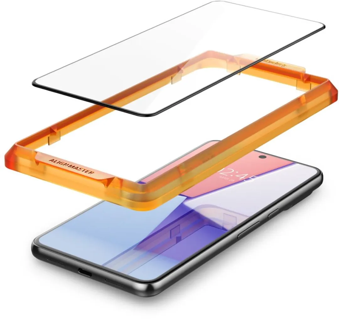 Spigen Glass AGL07395 Screenprotector - 2 Stuks - Pixel 8 Pro
