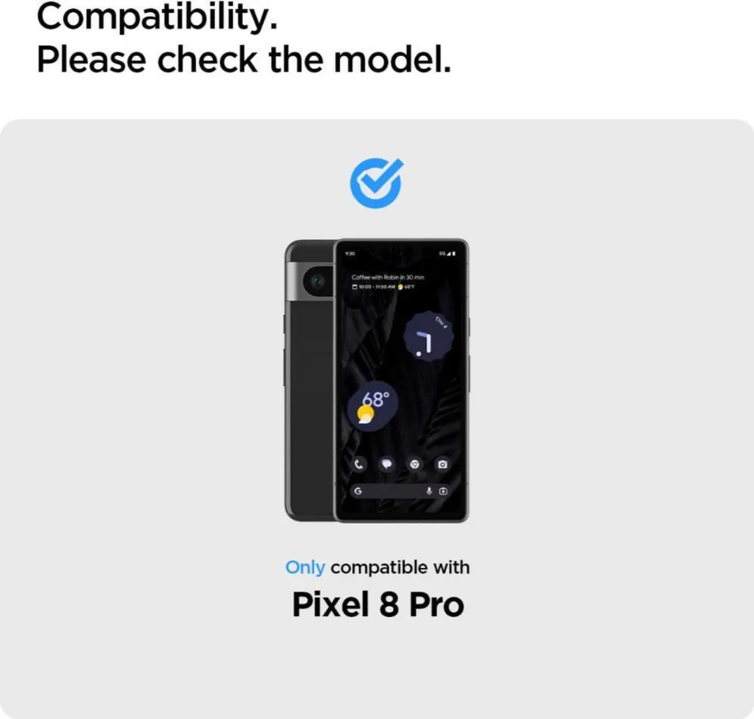 Spigen Glass AGL07395 Screenprotector - 2 Stuks - Pixel 8 Pro