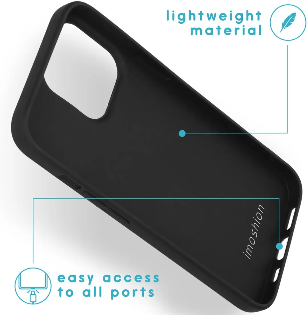 Imoshion Hoesje iPhone 13 Pro - Zwart