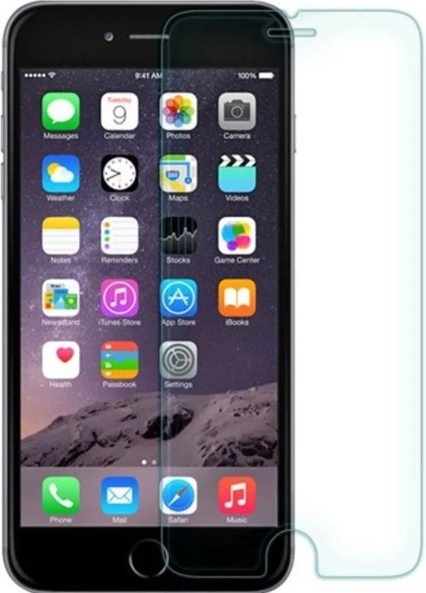 Nillkin iPhone 6/6s/7/8 Plus Schermbeschermer 9H Nano Glas - afbeelding 5 van 6