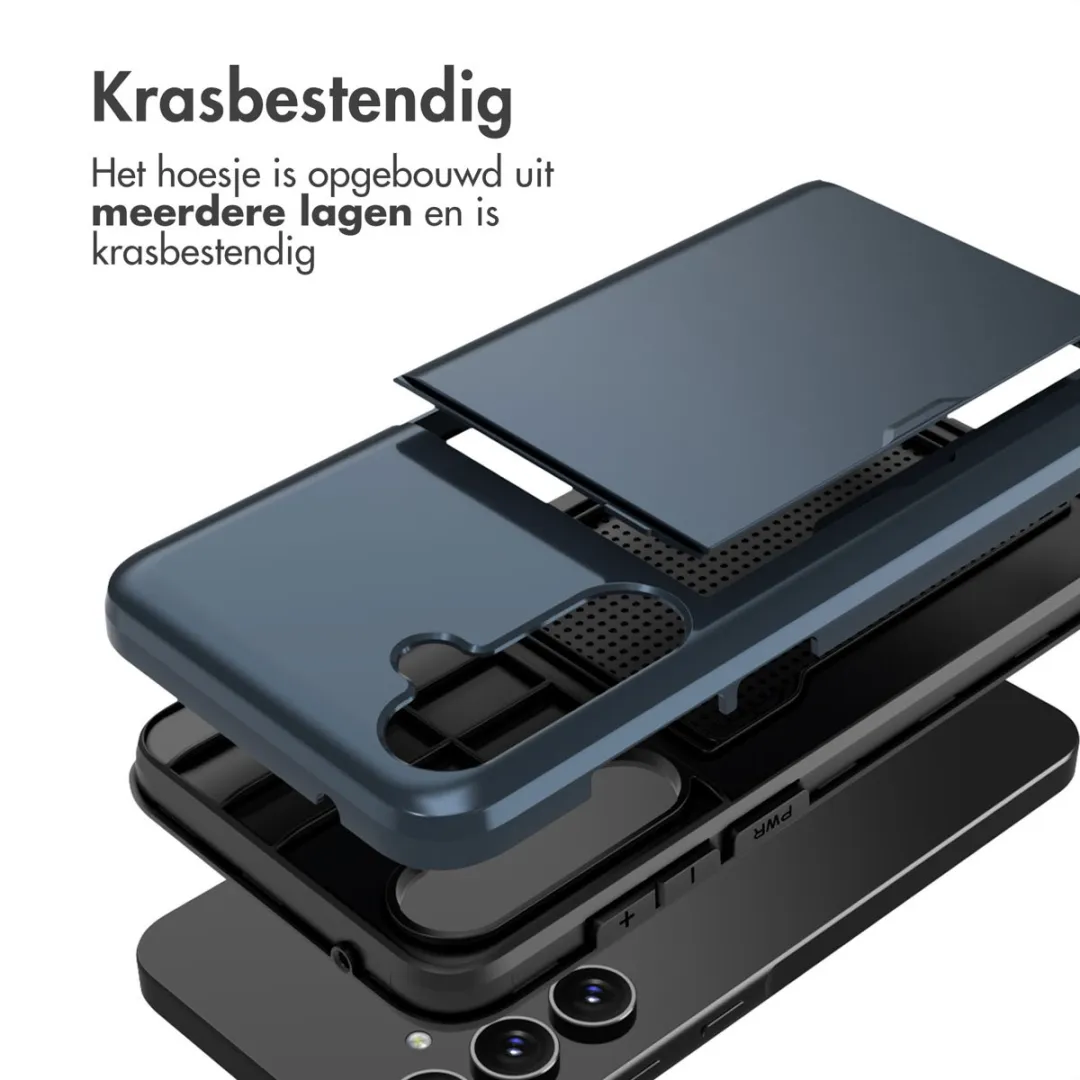 Imoshion Hoesje Samsung Galaxy A55 - Donkerblauw - 2 Pasjes - afbeelding 6 van 6