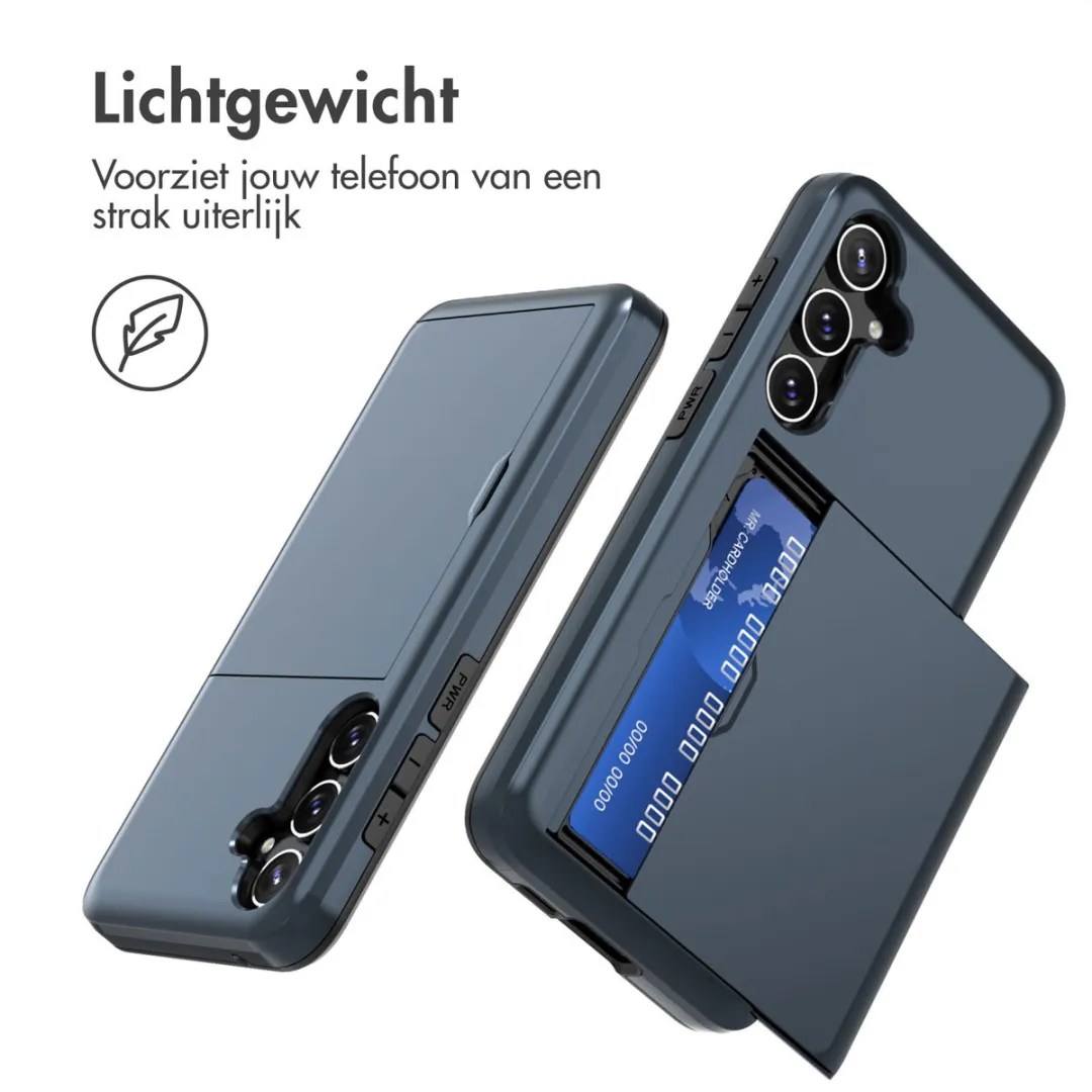 Imoshion Hoesje Samsung Galaxy A55 - Donkerblauw - 2 Pasjes