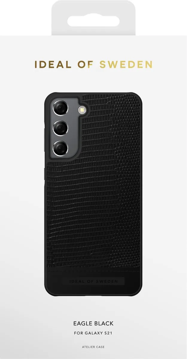 iDeal of Sweden Atelier Case Unity Samsung Galaxy S21 - Zwart - afbeelding 4 van 6