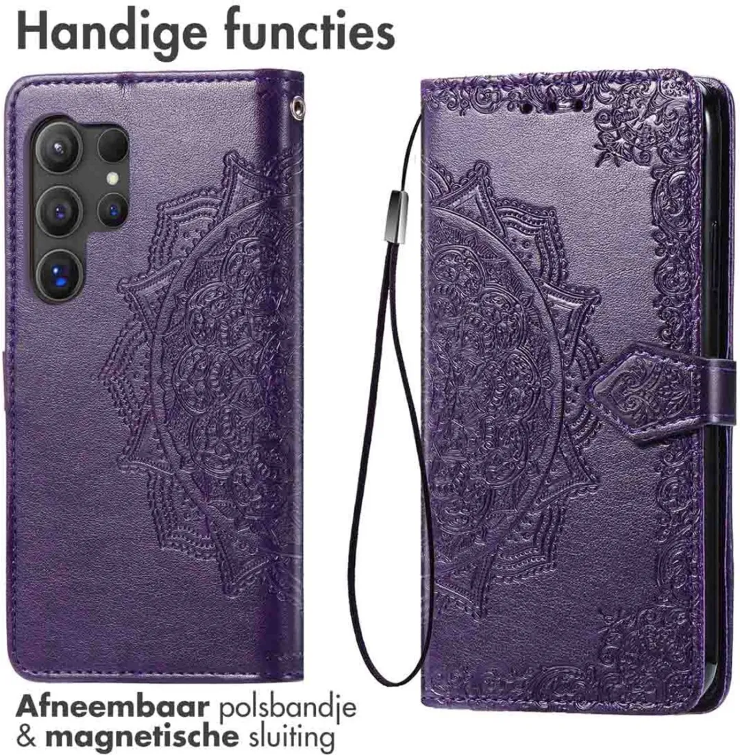 Imoshion Hoesje Samsung Galaxy S25 Ultra - 3 Pasjes - Paars