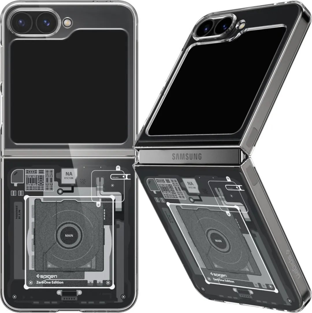 Spigen Air Skin ACS07837 Hoesje - Samsung Galaxy Z Flip 6 - Grijs