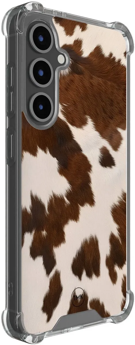 Casevibes Shockproof Hoesje Samsung Galaxy S25 FE - Bruin