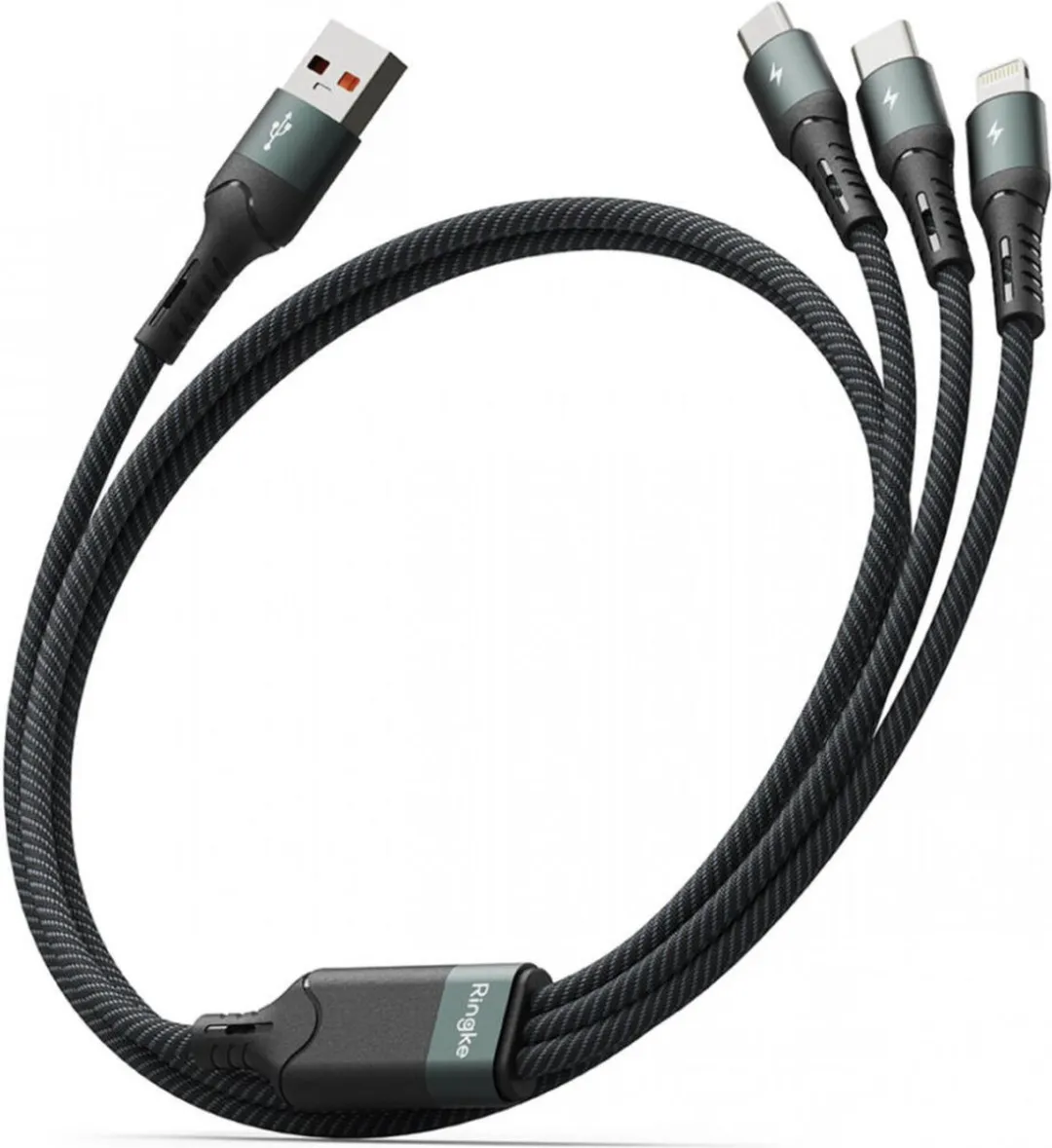 Ringke 3-in-1 USB-kabel 1.2M