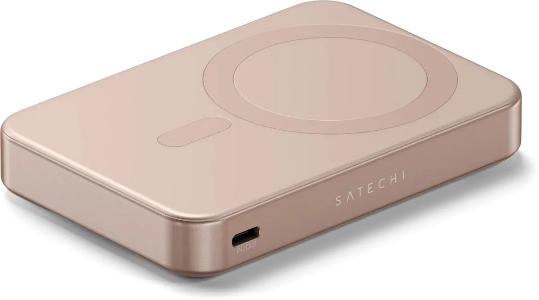 Satechi OntheGo Magnetische Qi2 Powerbank 10.000mAh - Roze - afbeelding 6 van 6