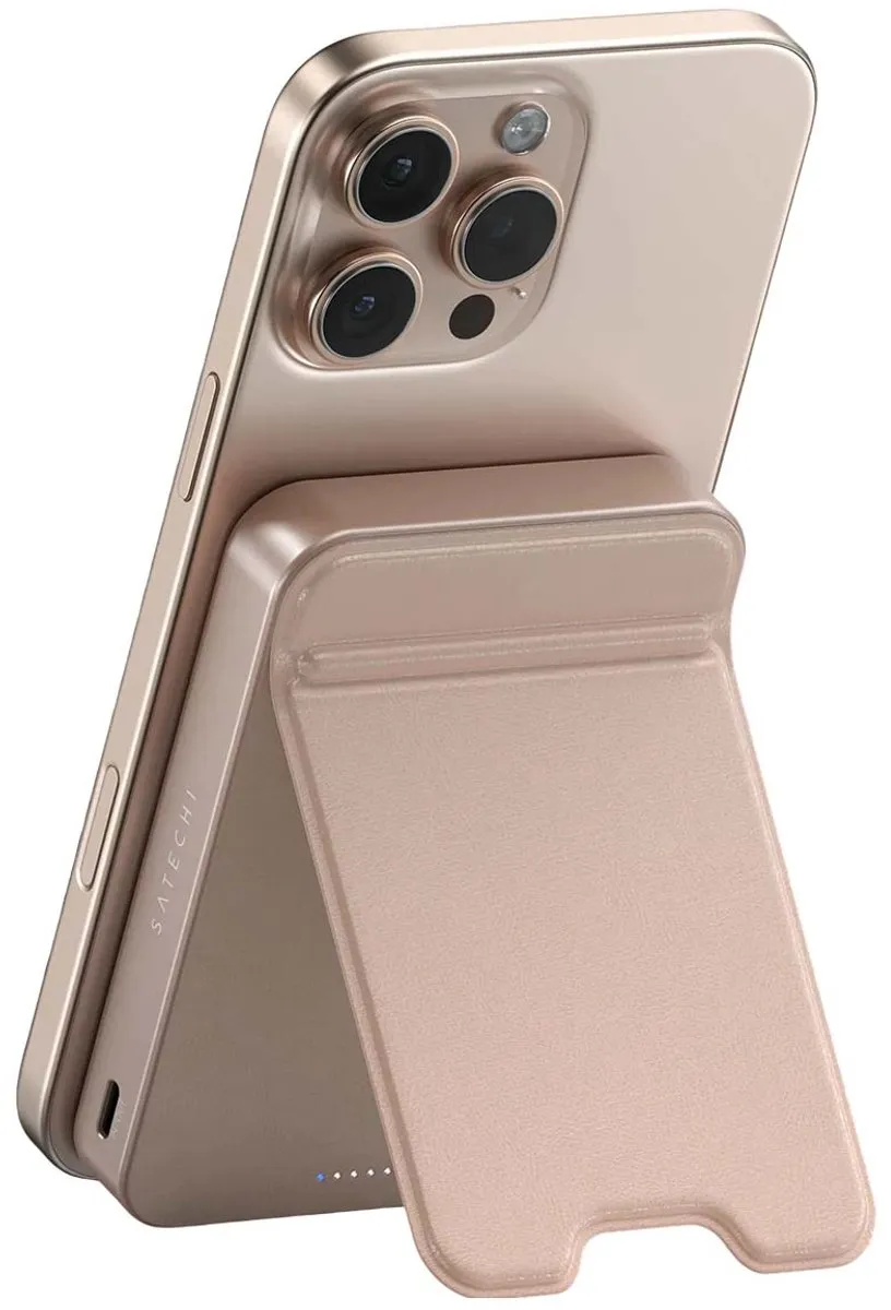 Satechi OntheGo Magnetische Qi2 Powerbank 10.000mAh - Roze