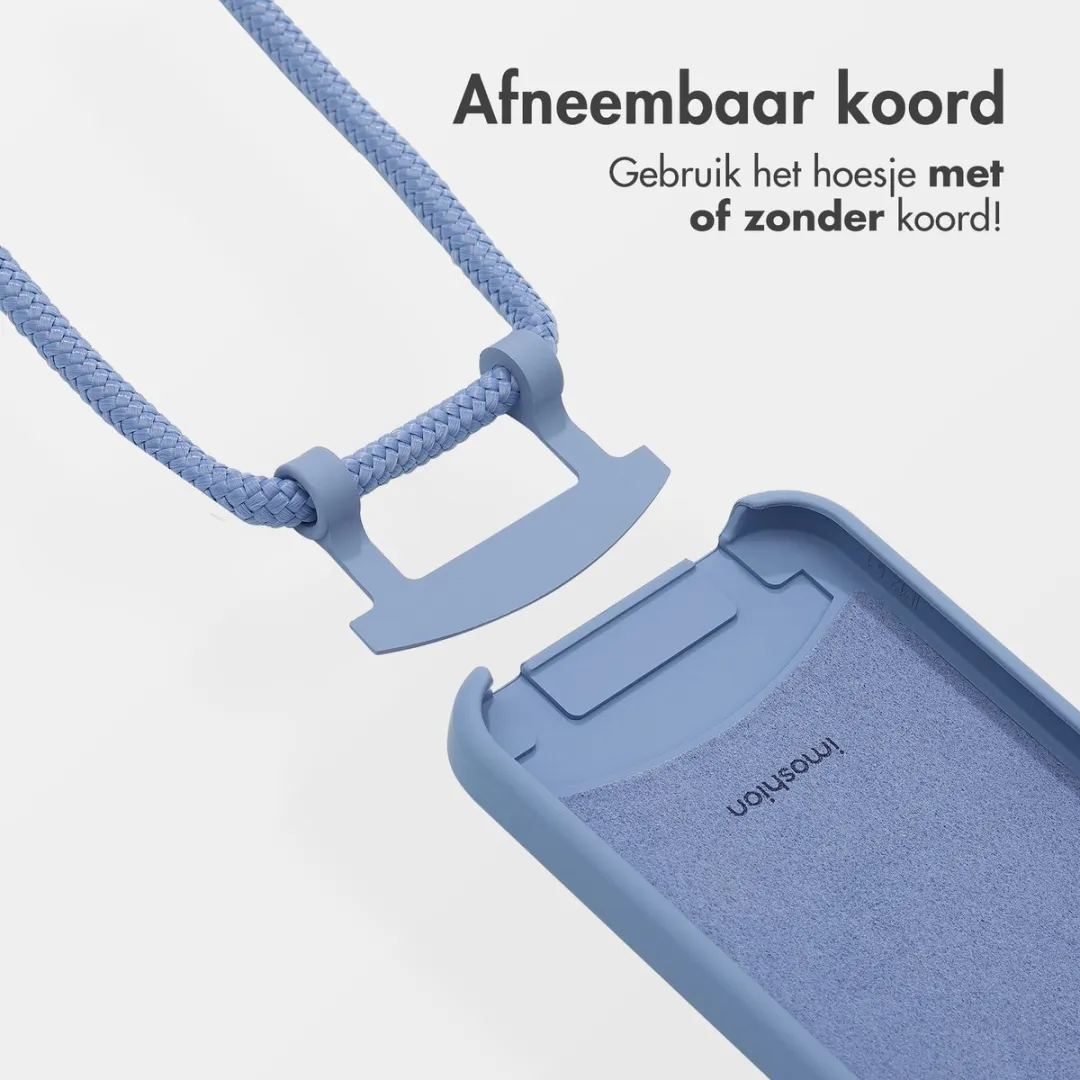 Imoshion iPhone 12/Pro Hoesje - Ash Blue - MagSafe
