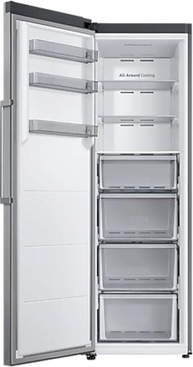 Samsung RZ32C7BEES9 Vriezer 323L - 4 Vakken - 14.8 kg/dag - Zilver