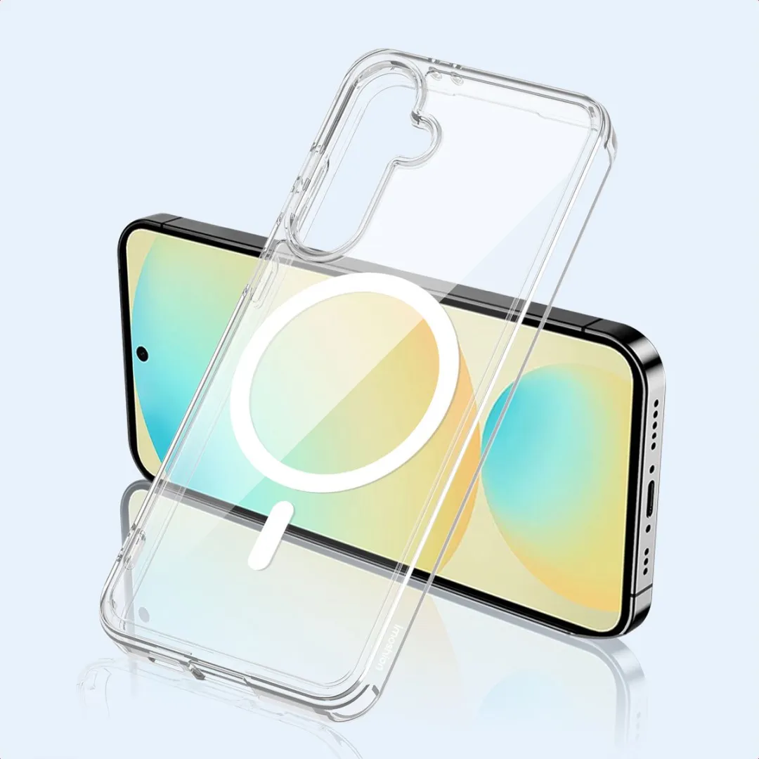 Imoshion Hoesje Samsung Galaxy S24 FE - Magnetische Ring - Transparant