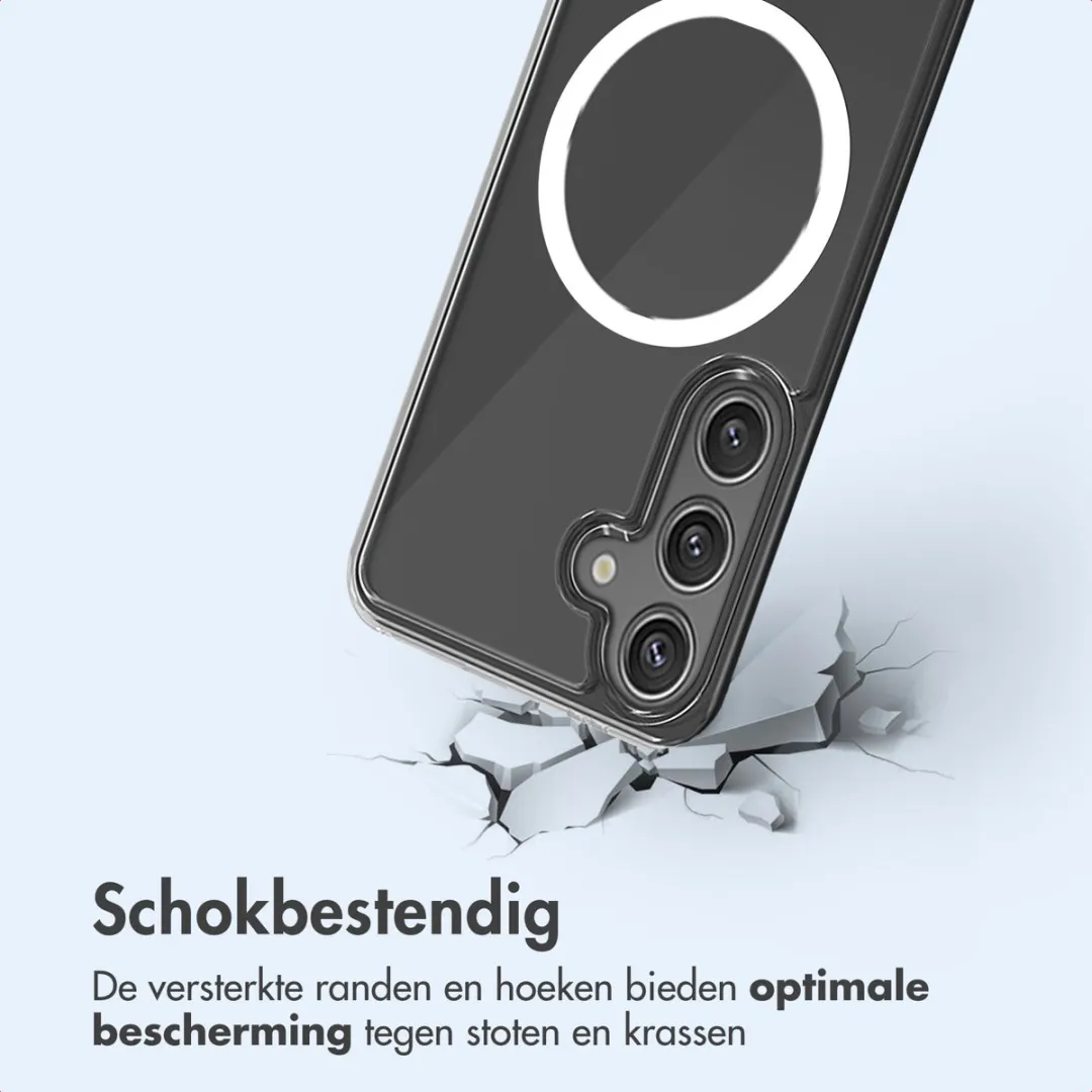 Imoshion Hoesje Samsung Galaxy S24 FE - Magnetische Ring - Transparant