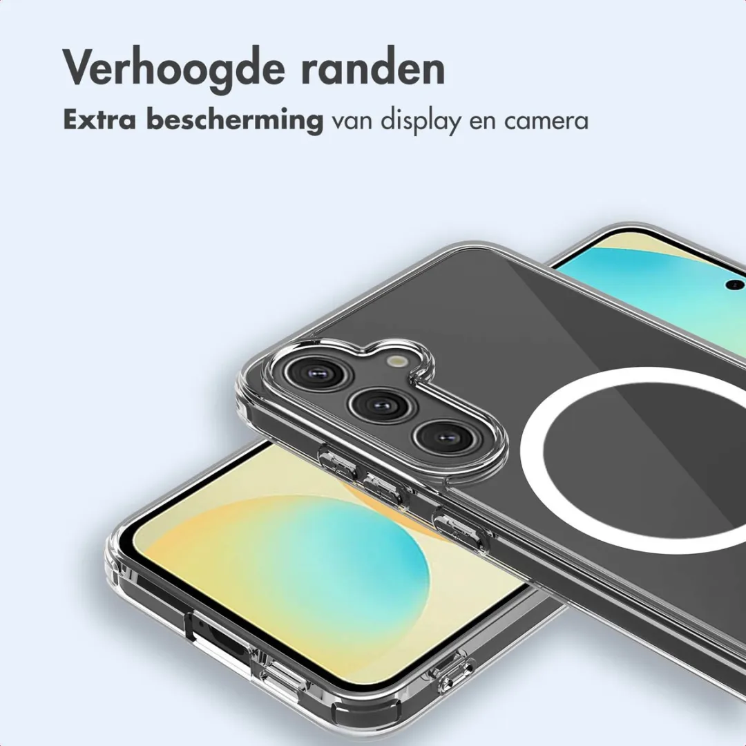 Imoshion Hoesje Samsung Galaxy S24 FE - Magnetische Ring - Transparant