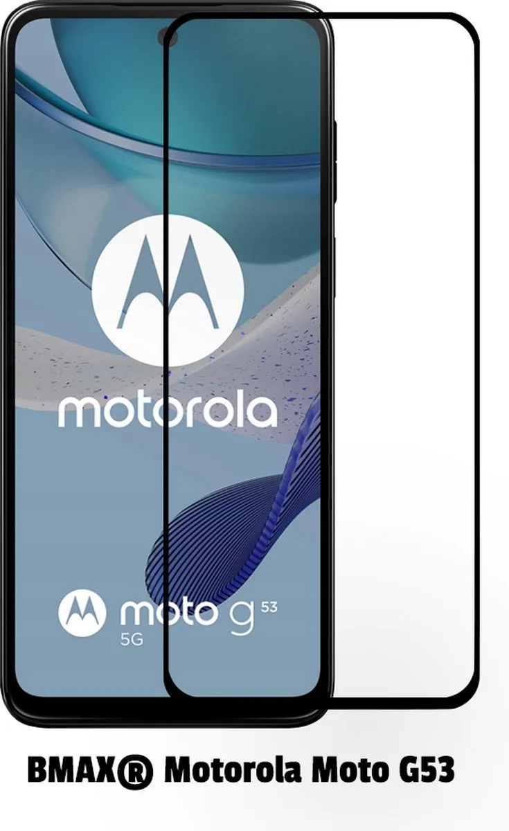BMAX Screenprotectors Moto G53 - 2 Stuks - Gehard Glas