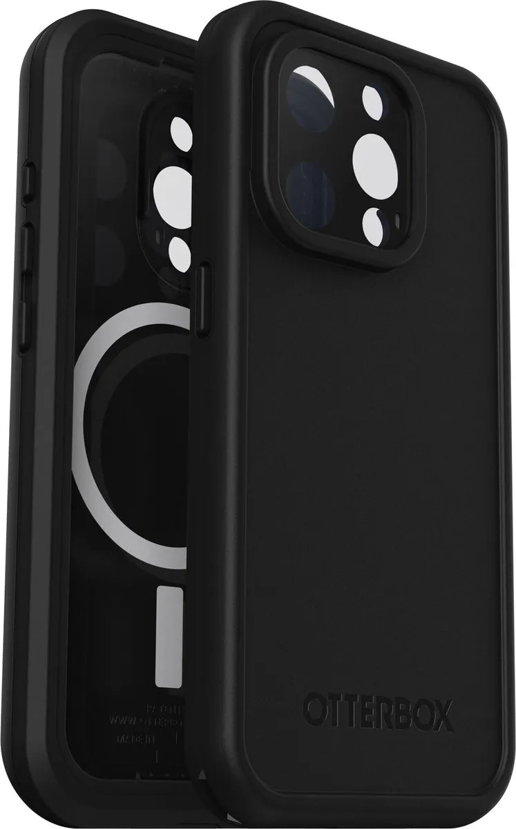 OtterBox Fre Mag iPhone 15 Pro Hoesje - Zwart - 77-93405