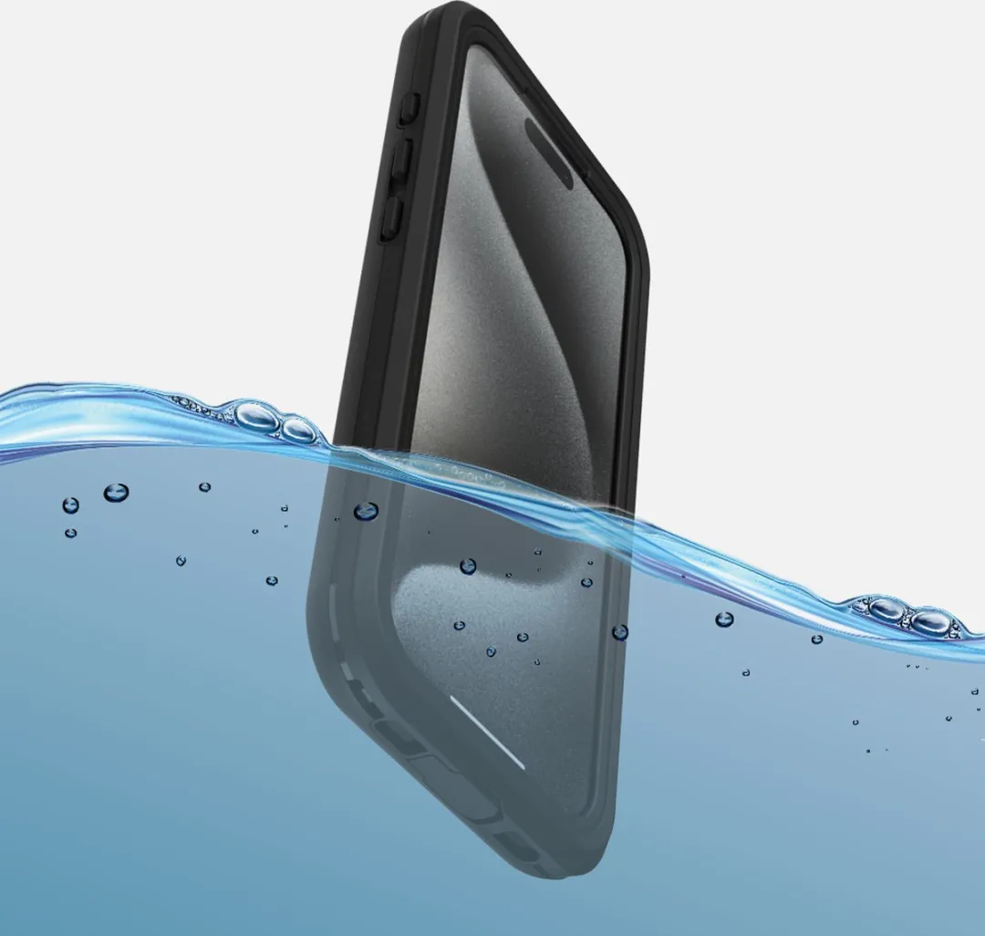 OtterBox Fre Mag iPhone 15 Pro Hoesje - Zwart - 77-93405