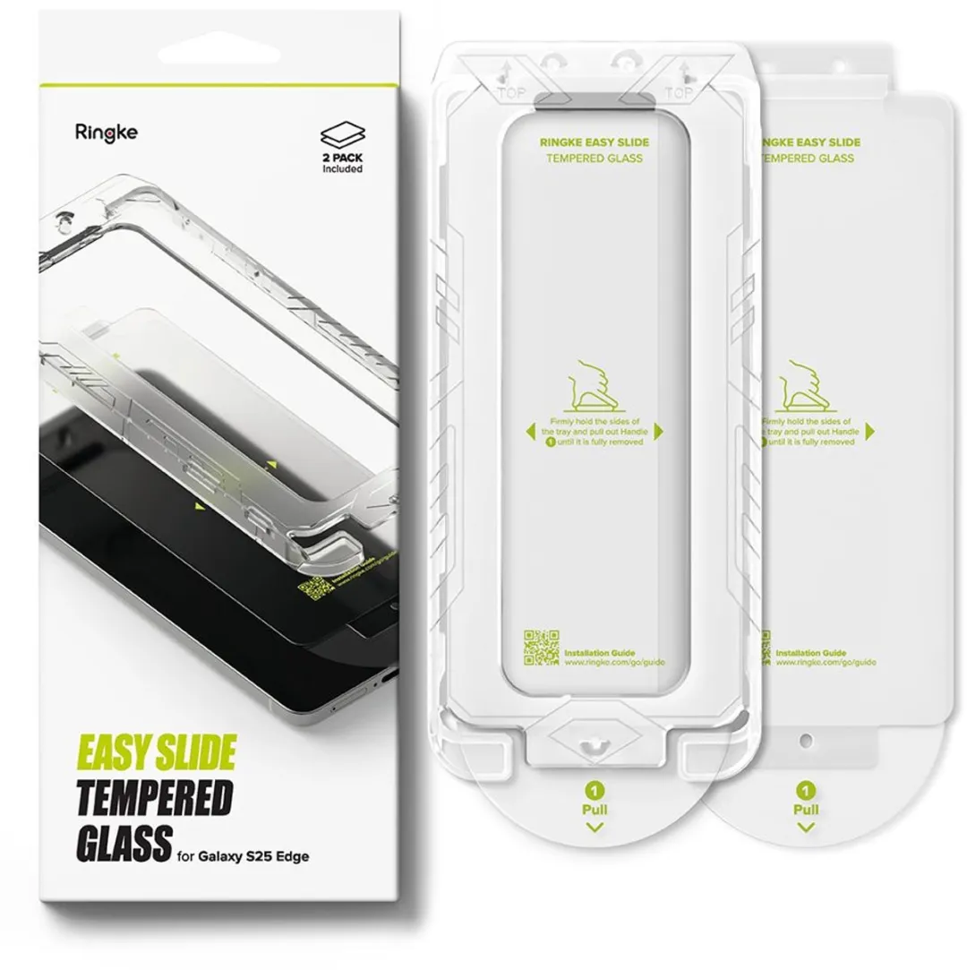 Ringke Gehard Glas Easy Slide - 2 Stuks - afbeelding 3 van 6