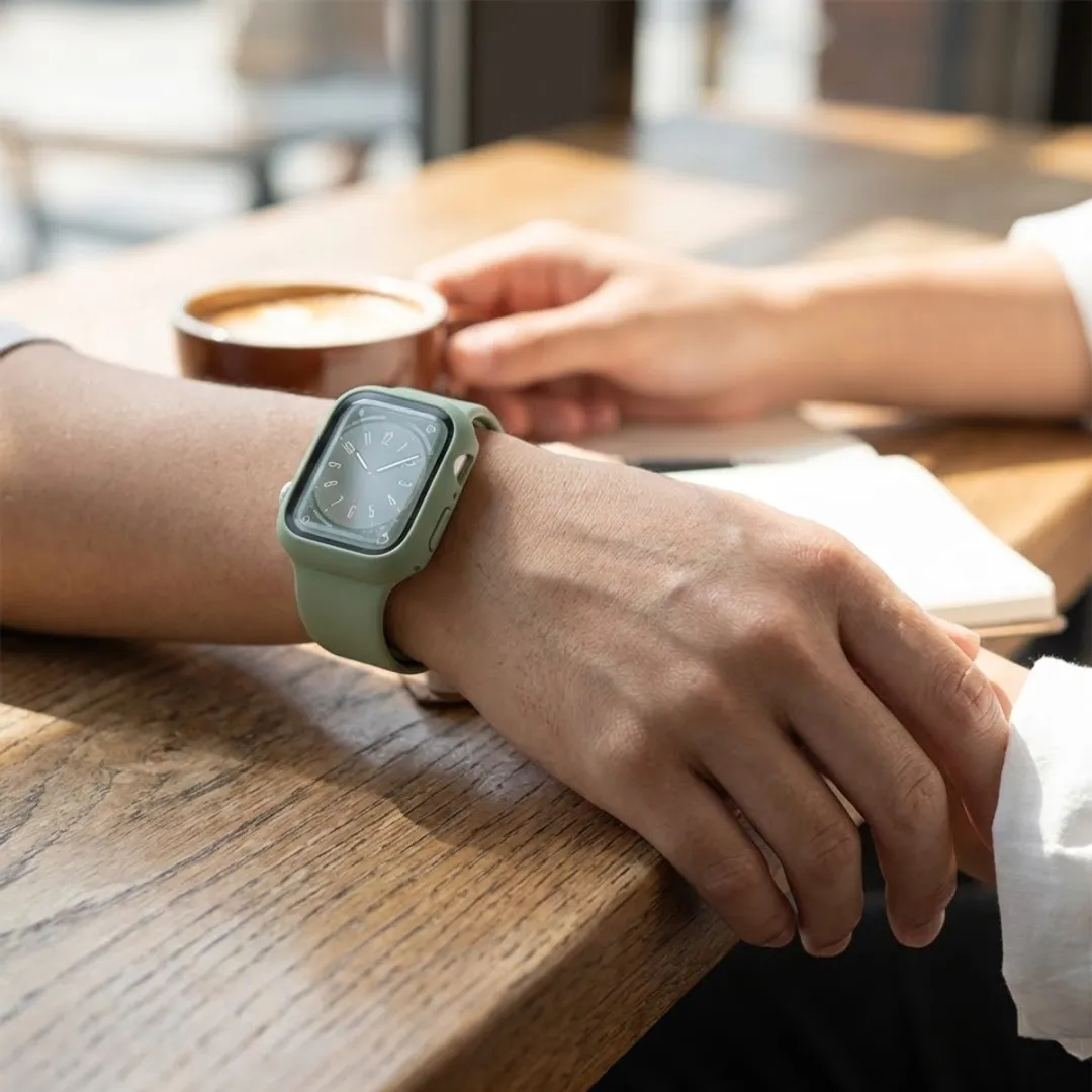 NUVEX Meerkleurige Beschermhoes Apple Watch 42mm - 8-delige set