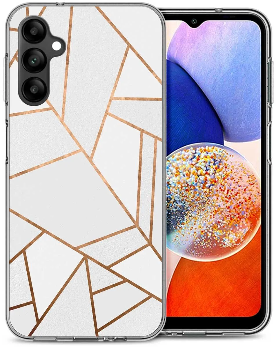 Imoshion Hoesje Samsung Galaxy A14 - White Graphic