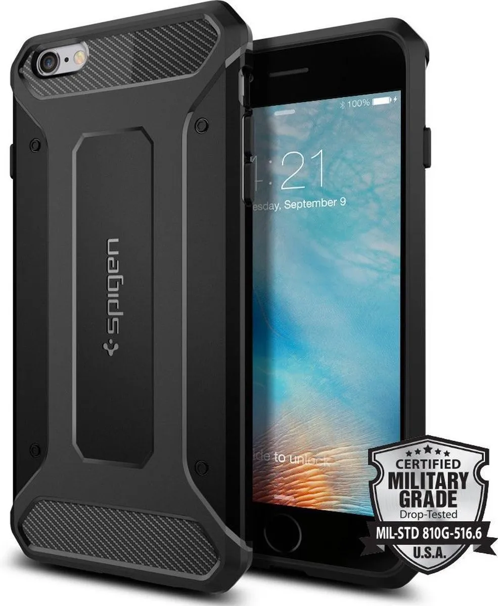 Spigen Capsule Ultra Rugged iPhone 6/6s Plus Hoesje SGP11643