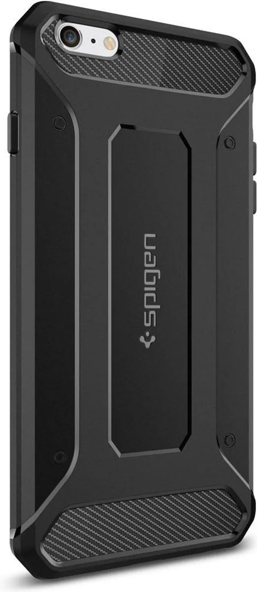 Spigen Capsule Ultra Rugged iPhone 6/6s Plus Hoesje SGP11643 - Zwart - afbeelding 3 van 6