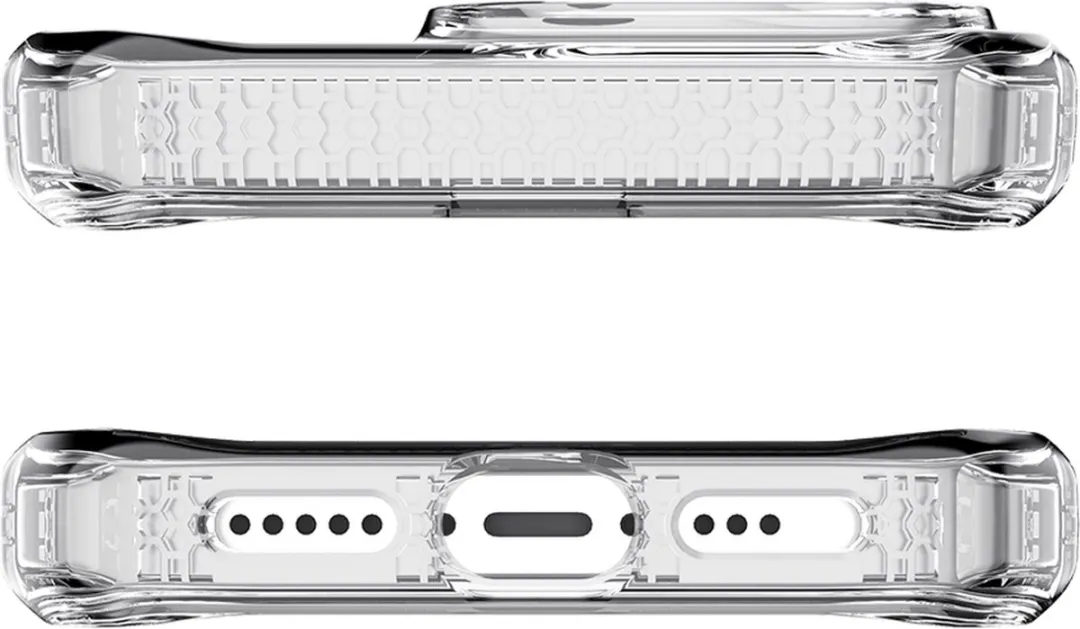 ITSKINS Spectrum R Clear iPhone 14 Pro Hoesje - AP4X-SPECM-TRSP - afbeelding 6 van 6