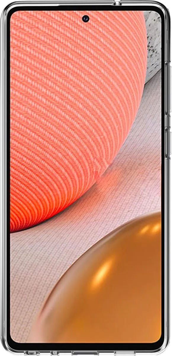 Azuri Samsung Galaxy A72 Backcover Transparant