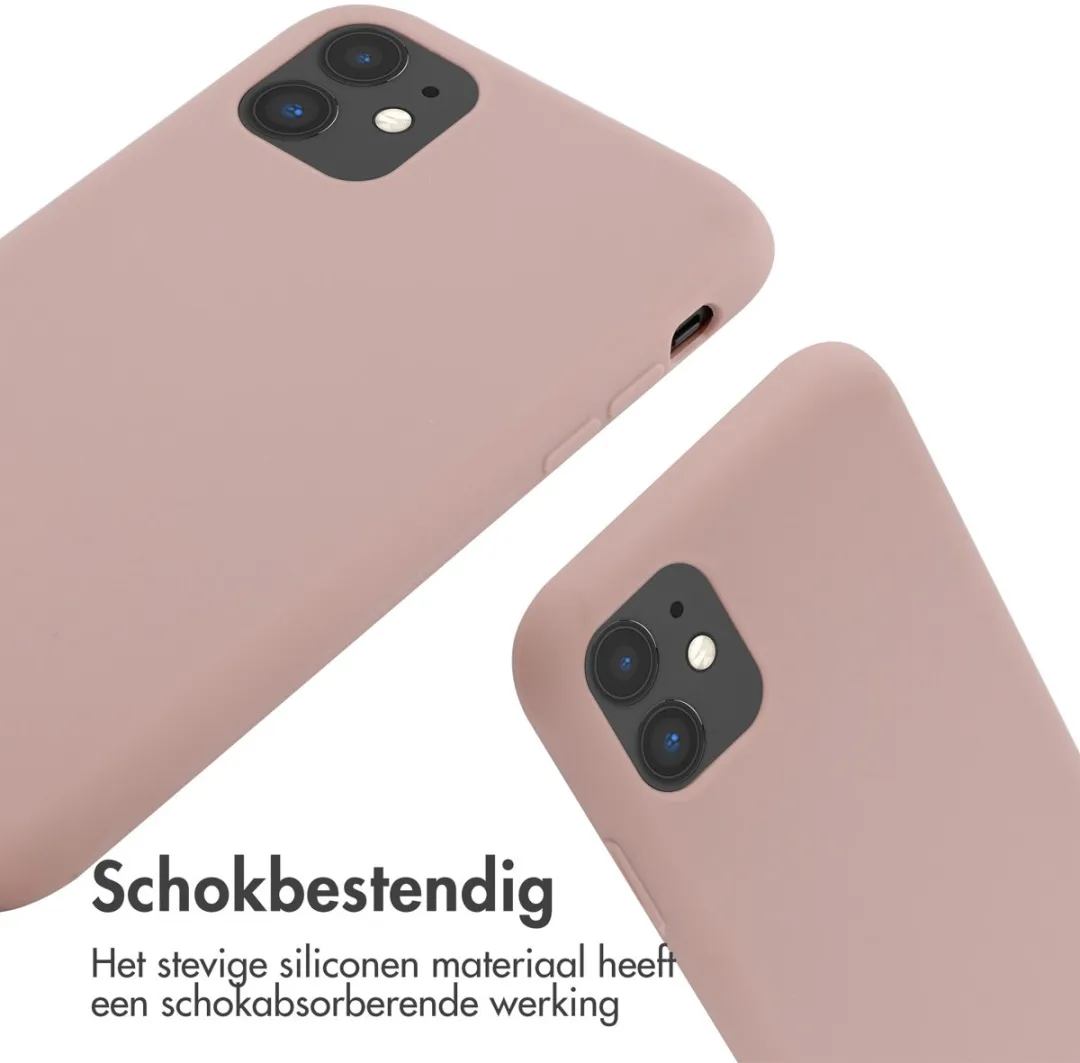 Imoshion iPhone 11 Siliconen Hoesje - Sand Pink - afbeelding 6 van 6