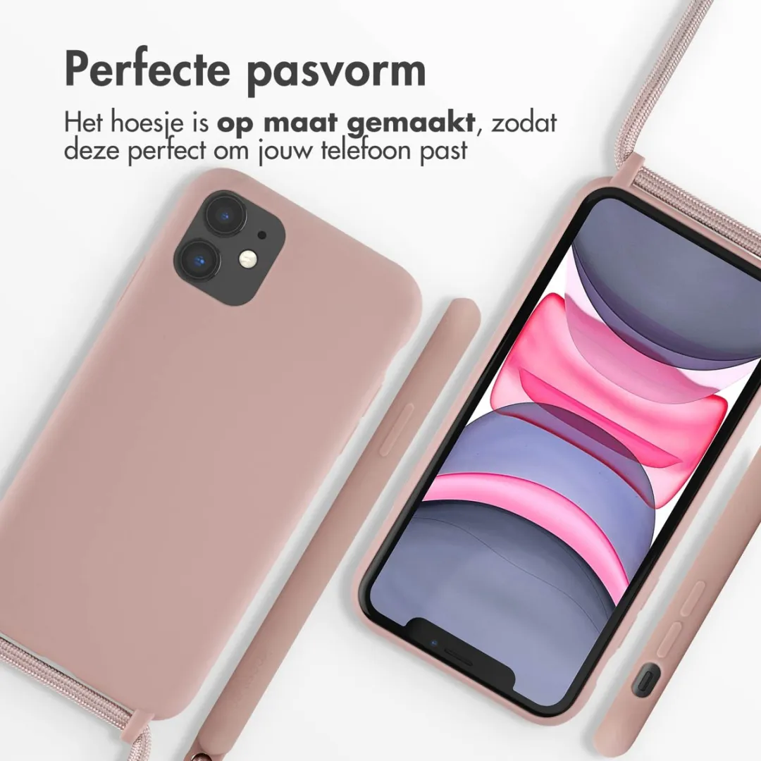 Imoshion iPhone 11 Siliconen Hoesje - Sand Pink