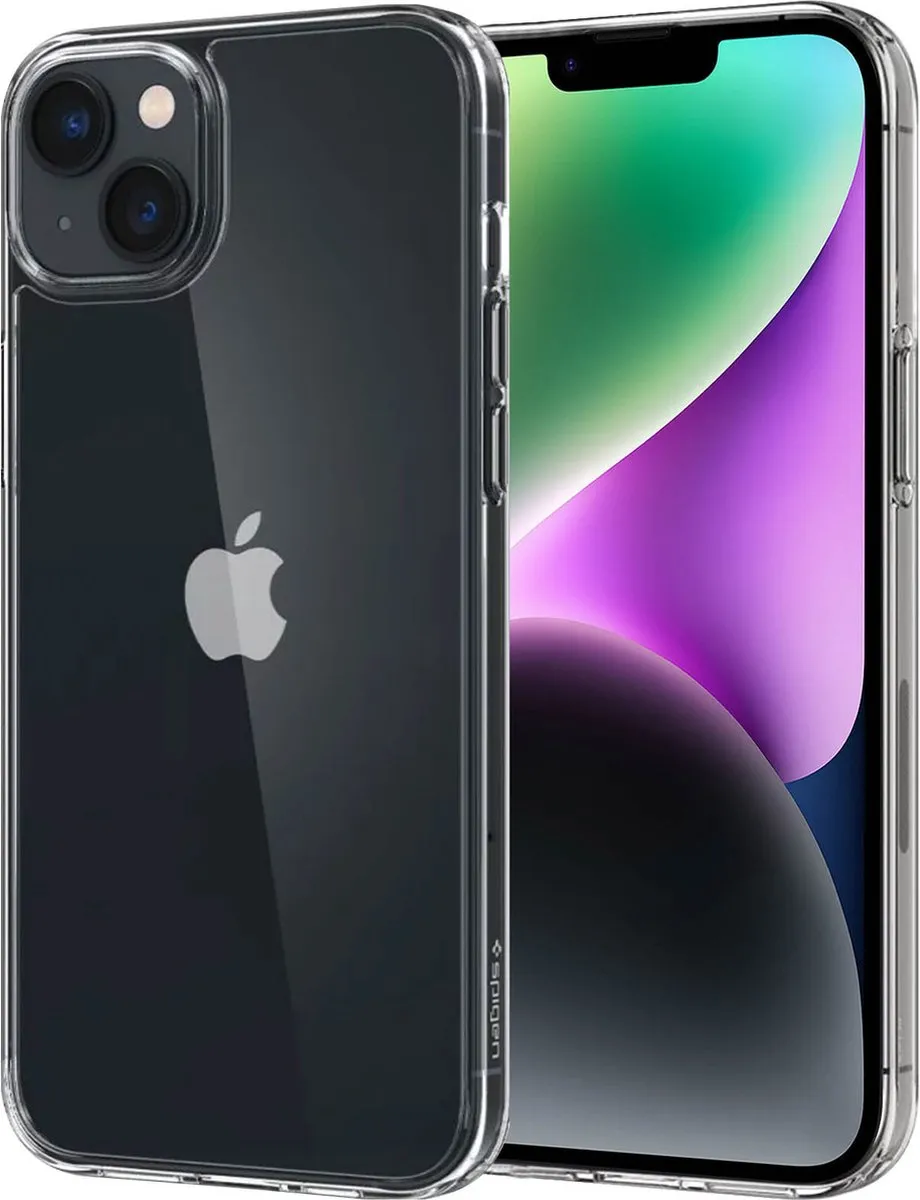 Spigen Air Skin Hybrid ACS04886 Hoesje - iPhone 14 Plus - Transparant - afbeelding 2 van 6