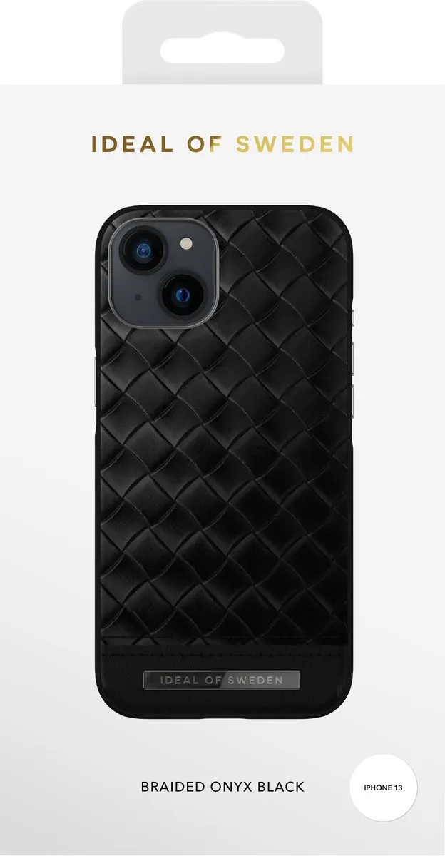 iDeal of Sweden Atelier Case Unity iPhone 13 - Onyx Black - afbeelding 5 van 6