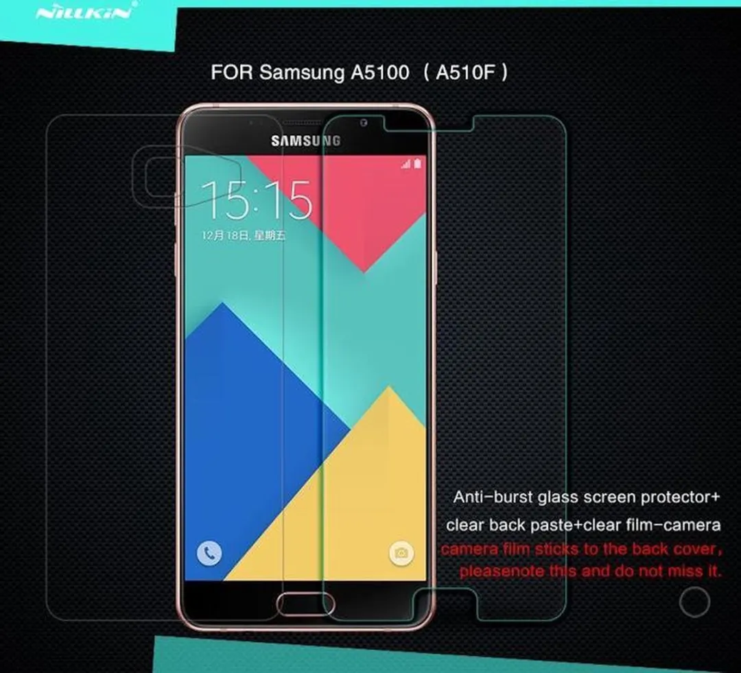 Nillkin Display Folie 9H voor Samsung Galaxy A5 (2016) - afbeelding 3 van 5