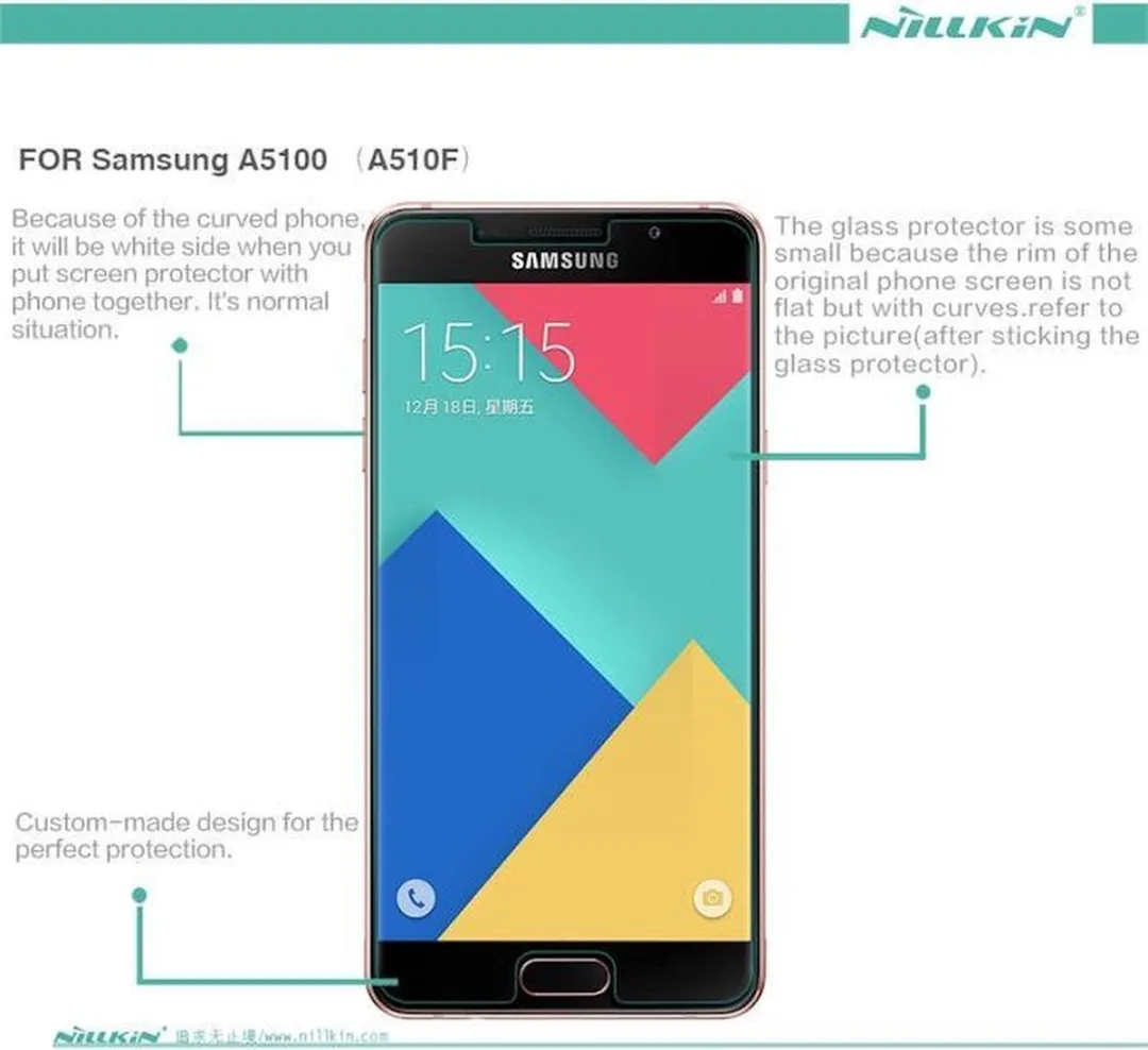Nillkin Display Folie 9H voor Samsung Galaxy A5 (2016) - afbeelding 2 van 5