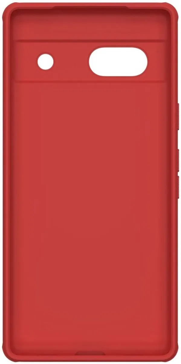 Nillkin Super Frosted Shield Google Pixel 7a Hoesje - Rood